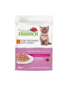 Natural Trainer Kitten & Young cu Bucati de Curcan in Sos 85 g