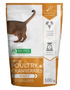 Natures Protection Nature's Protection Cat Sterilized Poultry & Cranberries 100 g