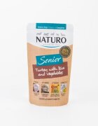 Naturo Pouch Senior cu Carne de Curcan Orez si Legume 150 g