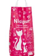 Nisipur Asternut igienic natural nisip pentru pisici bentonita 5 kg