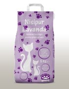 Nisipur Asternut igienic natural nisip pentru pisici Lavanda bentonita 5 kg