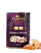 Nuevo Hrana umeda pisici Conserva Cat Pui si Creveti 400 g
