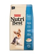 Nutribest Hrana Uscata Caini Premium Adult Dog Mini Pui si Orez 10 kg