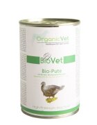 Organicvet Biovet curcan orez morcovi si mere organice 400 g