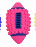 Pawise Jucarie Minge de Rugby Fosforescenta pentru Caini 12.5 cm