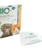 PESS Pipeta Antiparazitara Caini/ Pisici Bio-Spot On cu Ulei de Neem 4x1 g/ 10 kg