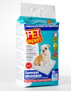 Pet Expert Covorase Absorbante XL= 60 X 90 cm - 15 bucati