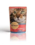 Petkult Hrana Umeda Pisici Sterilised Ton 100 g