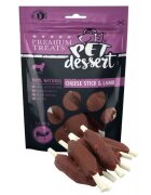 Pets Dessert Pet's Dessert Cheese Stick & Lamb 80 g