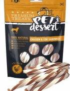 Pets Dessert Pet's Dessert Dog Chicken & Cod Sandwich 80 g