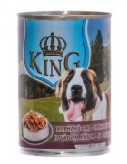 Pikopet Food King Dog conserva cu carne de vita 415 g