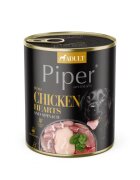 Piper Adult Dog Inimi de Pui si Spanac 800 g