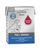 Platinum Hrana umeda caini Dog Adult cu Pui si Peste 185 g