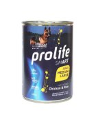 Prolife Hrana umeda caini Adult Smart Medium & Large Pui & Orez 400 g