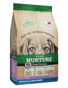 Pure Nurture Hrana caini de talie medie si mare cu orz si curcan 12.5 kg