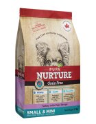 Pure Nurture Hrana caini de talie mica si mini Grainfree cu mazare si curcan 2 kg