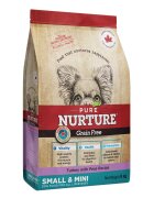 Pure Nurture Hrana caini de talie mica si mini Grainfree cu mazare si curcan 8 kg
