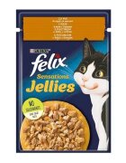 Purina Felix Sensations Pui în Aspic cu Morcov 85 g
