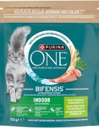 Purina ONE INDOOR Formula Curcan si Cereale Integrale hrana uscata pentru pisici 750 g