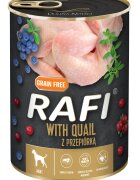 Rafi Hrana Umeda Caini Dog Prepelita si Afine 400 g