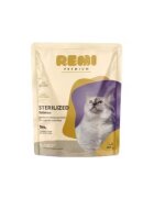 Remi Premium Hrana Uscata Pisici Adult Sterilizat cu Somon 400 g