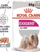 Royal Canin Exigent Adult hrana umeda caine apetit capricios (pate) 12 x 85 g