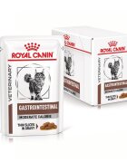 Royal Canin Gastrointestinal Moderate Calorie dieta veterinara plic hrana umeda pisici sistem digestiv (in sos) 12x85 g