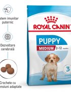 Royal Canin Medium Puppy hrana uscata caine junior 1 kg