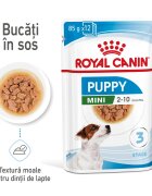 Royal Canin Mini Puppy hrana umeda caine junior (in sos) 85 g
