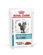 Royal Canin Sensitivity Control dieta veterinara plic hrana umeda pisici afectiuni dermatologice 85 g