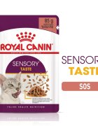 Royal Canin Sensory Taste hrana umeda pisici stimularea gustului (in sos) 12 x 85 g