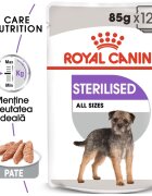 Royal Canin Sterilised Adult hrana umeda caine sterilizat (pate) 12 x 85 g