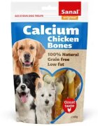 Sanal Dog Calcium Chicken Bones Doypack 80 g