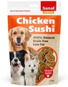 Sanal Dog Chicken Sushi Doypack 80 g