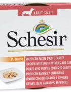 Schesir Hrana umeda caini Dog Adult Small Chicken with Sweet Potatoes in Sauce 85 g