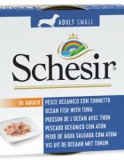 Schesir Hrana umeda caini Dog Adult Small Ocean Fish with Tuna in Sauce 85 g