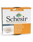 Schesir Hrana umeda caini Dog Chicken Fillet with Aloe 150 g