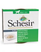Schesir Hrana umeda caini Dog Chicken Fillets in Jelly 150 g