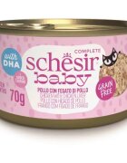 Schesir Hrana umeda pisici Baby Cat Pui si Ficat 70 g