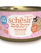 Schesir Hrana umeda pisici Baby Cat Pui si Somon 70 g