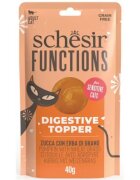 Schesir Hrana umeda pisici Functions Digestive Topper Cat Plic Dovleac si Grau 40 g