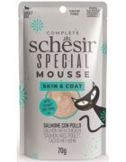 Schesir Hrana umeda pisici Special Skin si Coat Cat Somon si Pui 70 g
