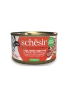 Schesir Hrana umeda pisici Ton si Creveti in jeleu 85 g