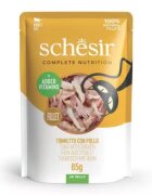 Schesir Hrana umeda pisici Ton si Pui in Jeleu 85 g