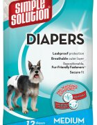 Simple Solution Scutece Pampers M 12 buc