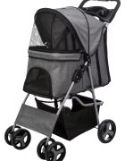 Trixie Carucior Buggy 47x100x80 cm pana la 15 kg 4 Roti 28959