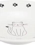 Trixie Castron ceramica 200 ml x 15 cm alb 24651