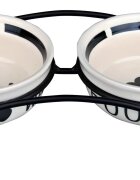 Trixie Castron Ceramica Set 2 buc In Suport 0.25 l/13 cm 24640
