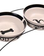 Trixie Castron Ceramica Set 2 buc In Suport 2.6 l/25 cm 24643