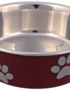 Trixie Castron Inoxidabil cu Invelis de Plastic 0.4 l/14 cm 25242